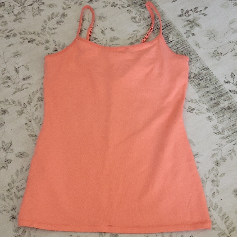 Express Coral Camisole Top W/ Bra